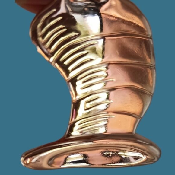 Lot of 2 dr.seuss cat in the hat silver & gold plated christmas ornaments - Picture 3 of 6